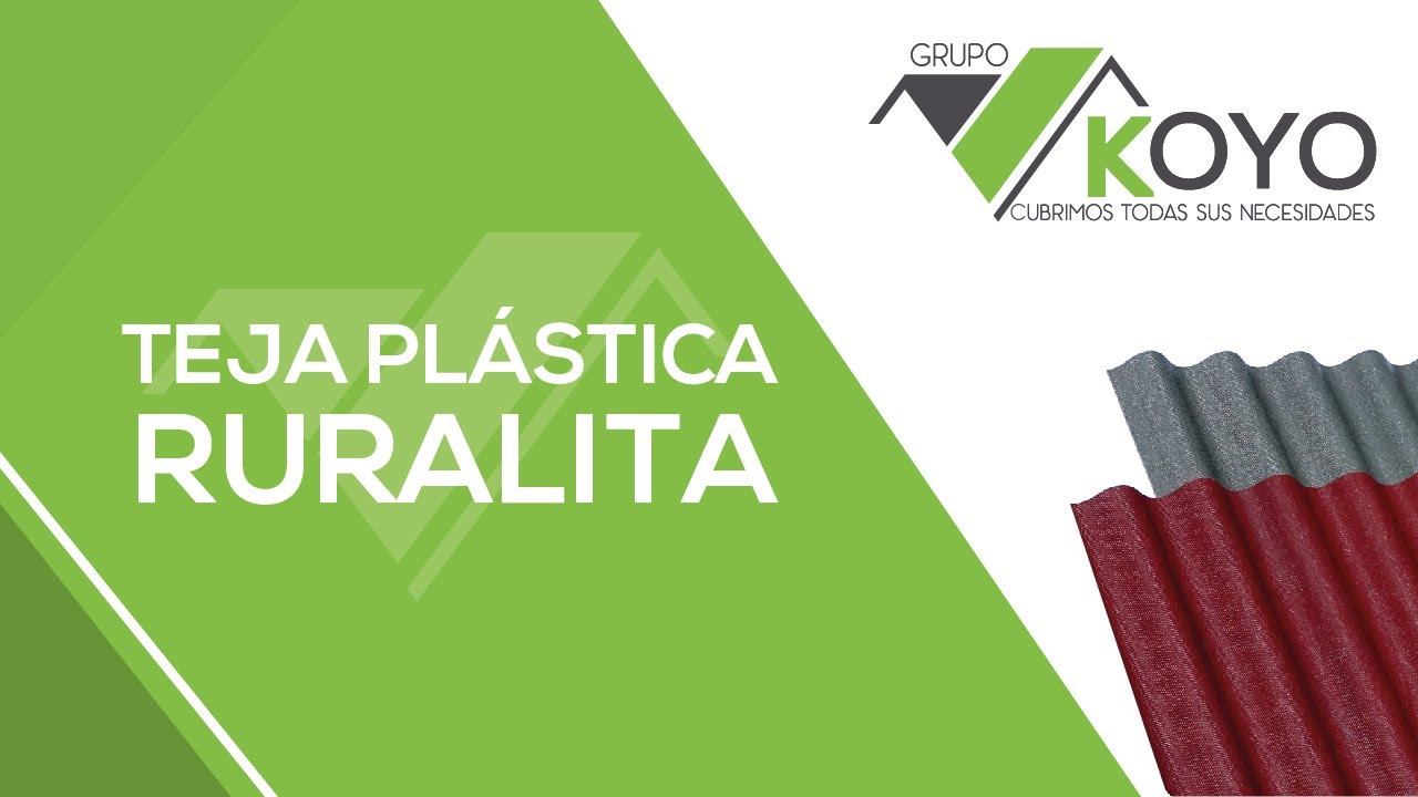 INSTALACION TEJA RURALITA PERFIL 82  -- GRUPO KOYO