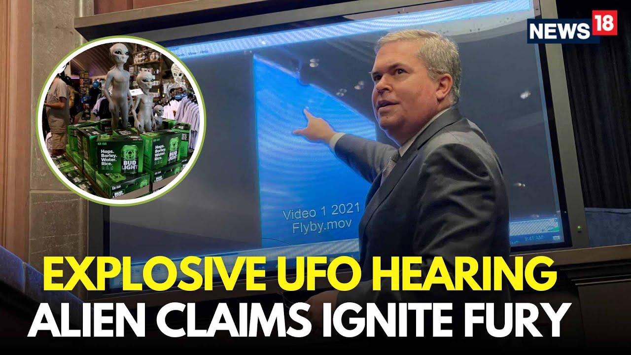 LIVE | Explosive Congressional Hearing REVEALS SHOCKING DETAILS About UFO Sightings In US | N18G