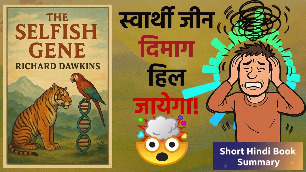 The Selfish Gene Audio Book Summery In Hindi |  Book Wala Hindi Audio Book | Audio Book in Hindi