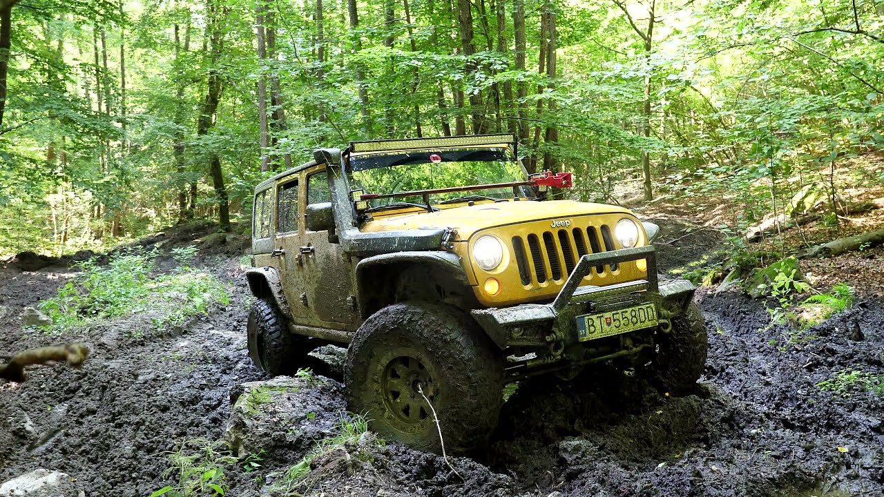 4x4 Offroad Tisovec 2021 sobota ll. etapa Tŕstie (special section 4) 1. časť (4K).