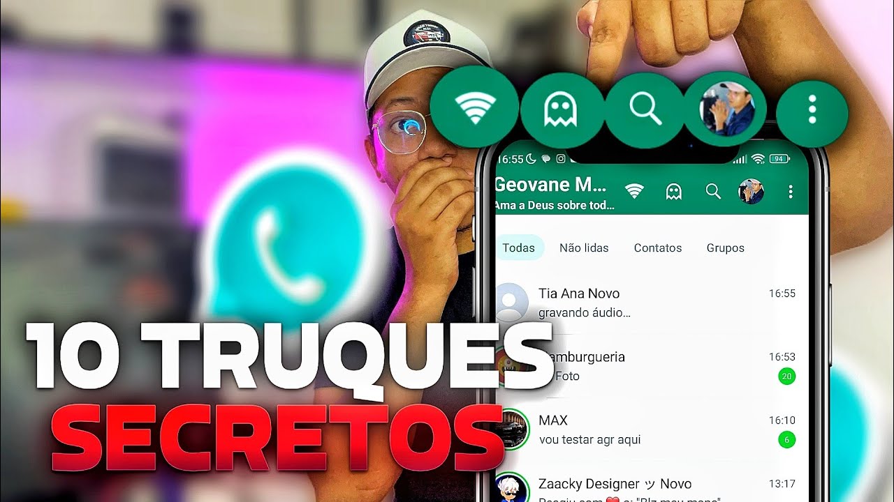 Olha isso! 10 TRUQUES SECRETOS NUNCA REVELADO NO WHATSAPP GB! Você Precisa Conhecer/ 2024