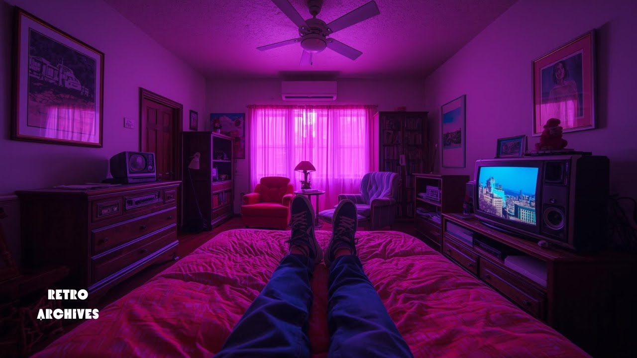 it's 1985 let the synthwave take me away!  #Retrofuturism #retrowave #80sMusic