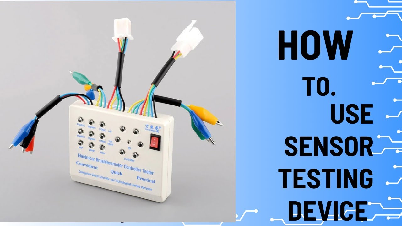 How to use motor controller testing device || testing device