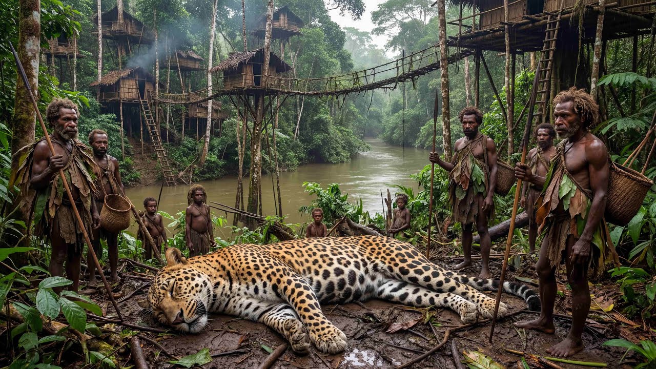 Giant Jaguar in the Amazon | Inside an Isolated Jungle Tribe