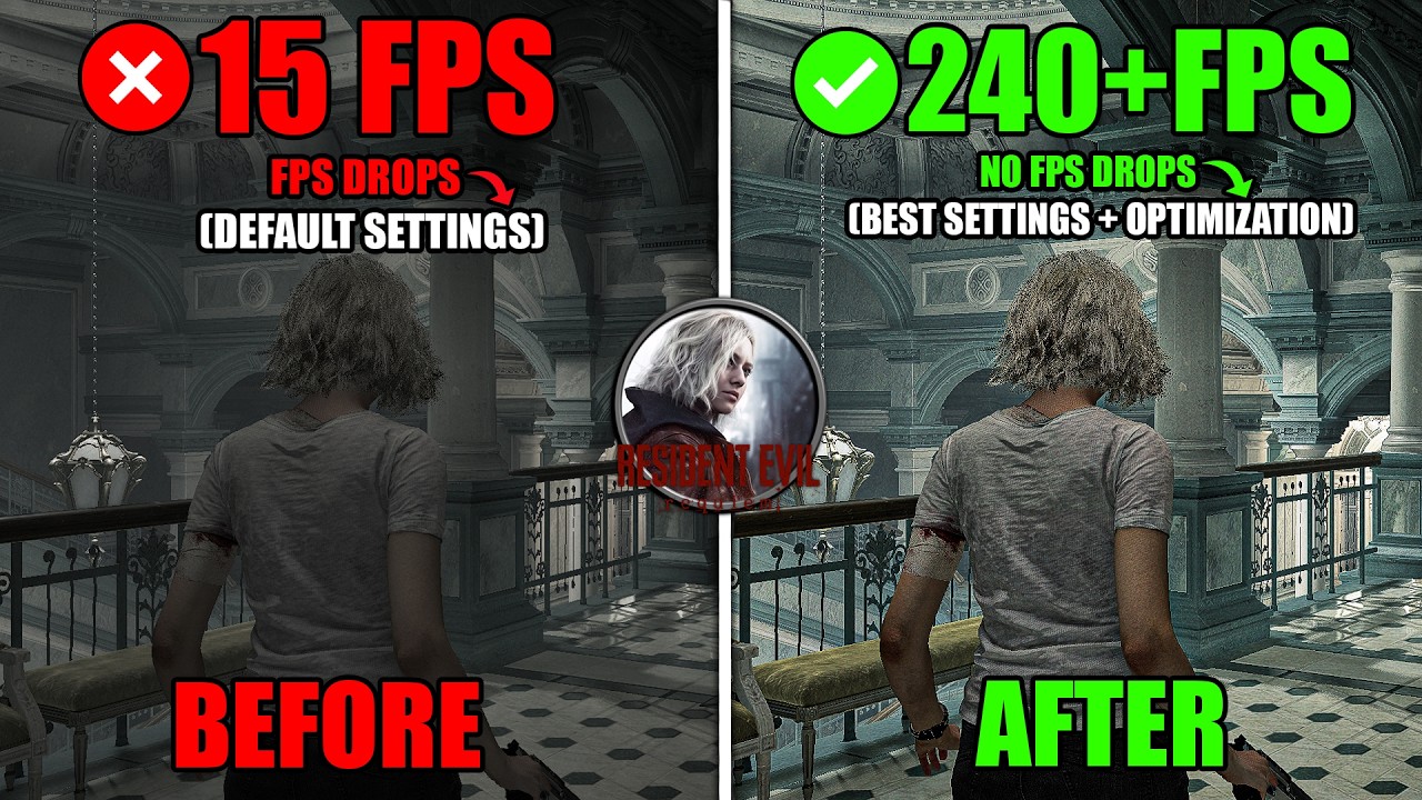Resident Evil Requiem - Fix FPS Drops, Stutters & Lags with BEST SETTINGS on ANY PC📈