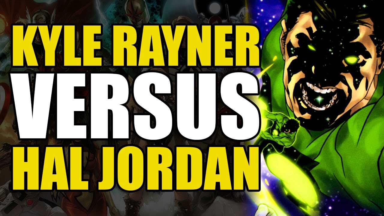 Kyle Rayner vs Hal Jordan The Green Lantern (Ion: The Torch Bearer)