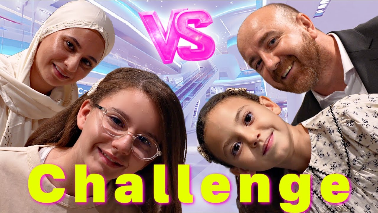 CHALLENGE - MASSILYA et MAMAN VS KAMILIA et PAPA - VOUS ÊTES les JUGES!