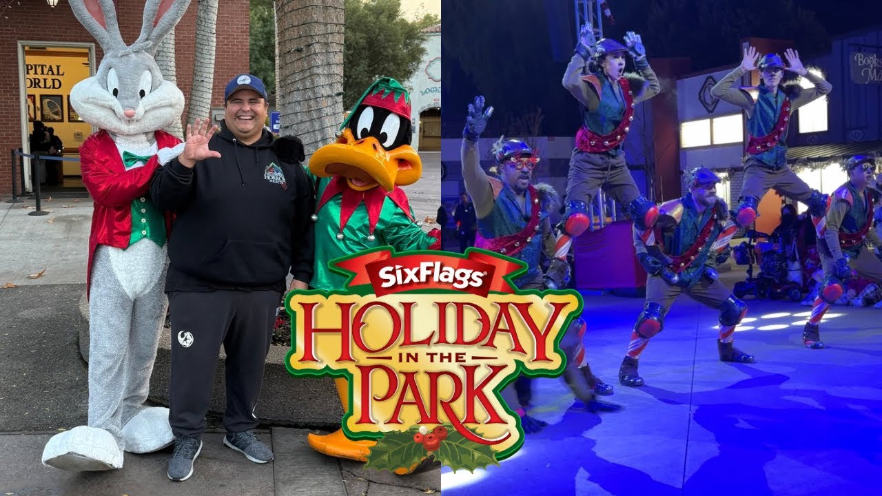 Отдых в парке Six Flags Magic Mountain был УДИВИТЕЛЬНЫМ!