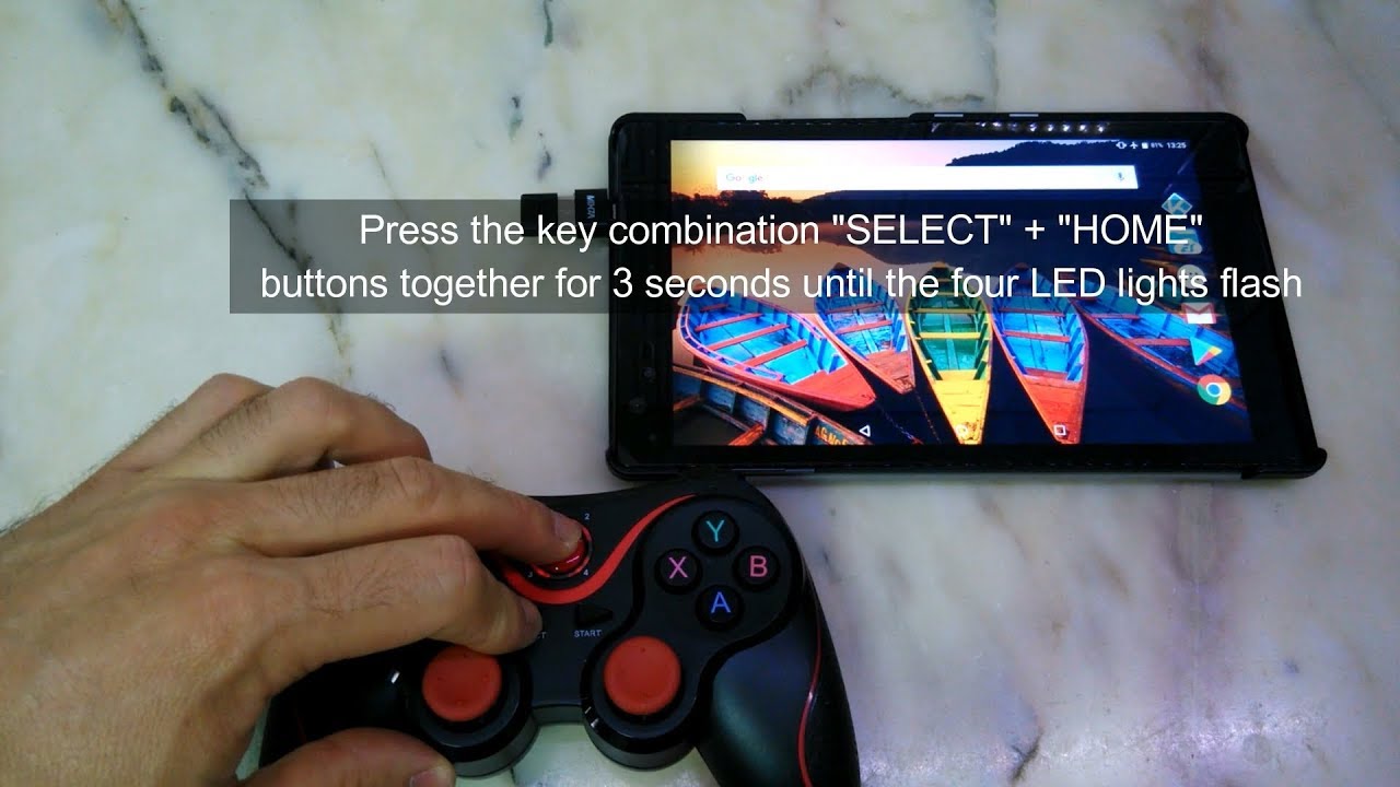 GEN GAME Bluetooth Controller Wireless Receiver for S3 / S5 / T3 - BLACK - www.gearbest.com