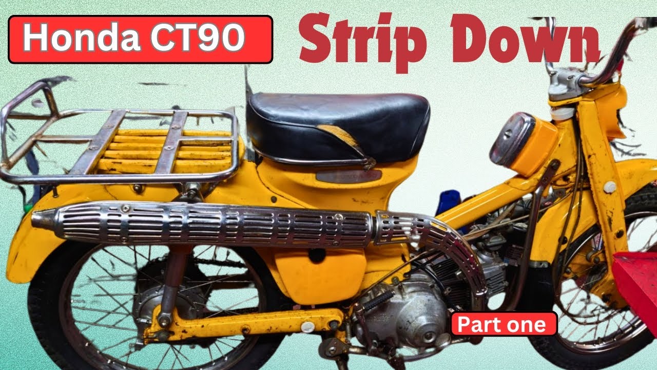Honda CT90 K0 Tear down