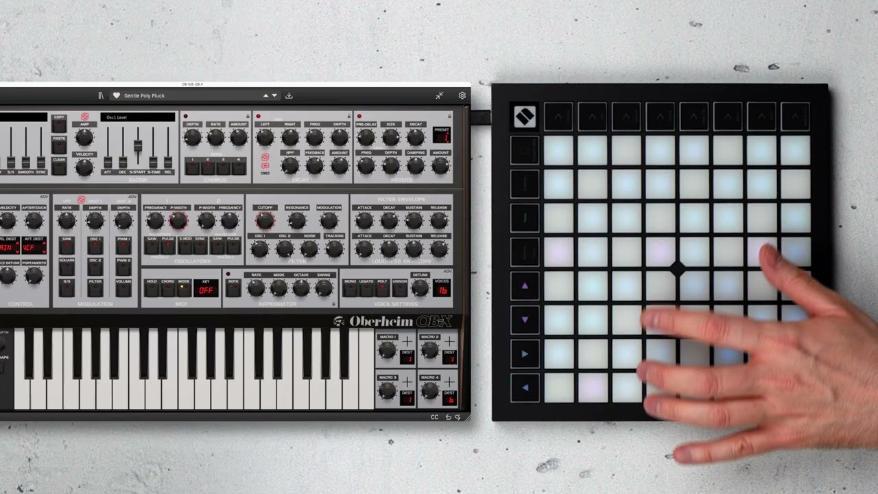 GForce Oberheim OB-X Mini Demos