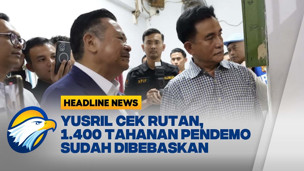 [HEADLINE NEWS 10/09] Menko Yusril Kunjungi Pendemo di Tahanan