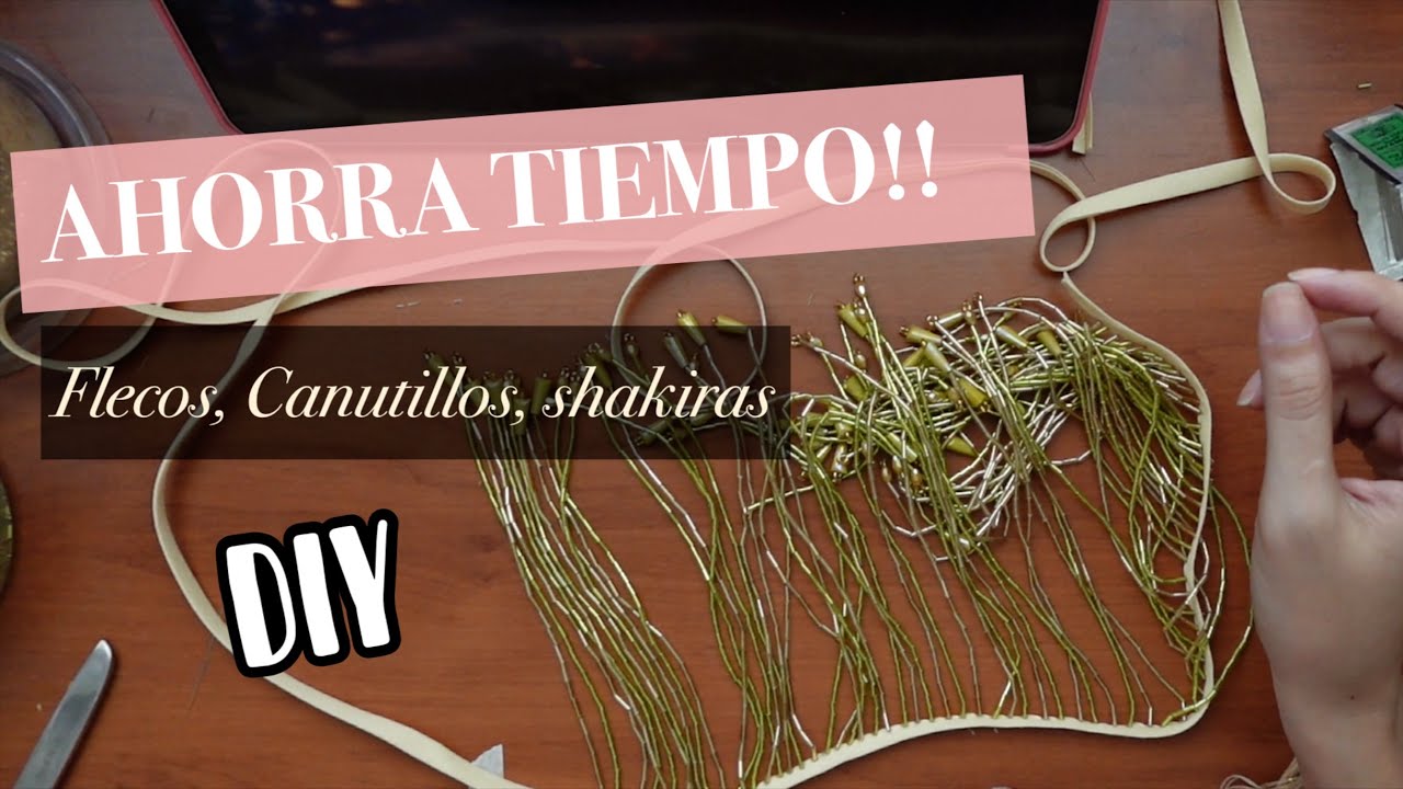 🤯😱HACER FLECOS DE PEDRERIA RAPIDISIMO‼️ EN GRAN CANTIDAD #altacostura #costura #vestidos