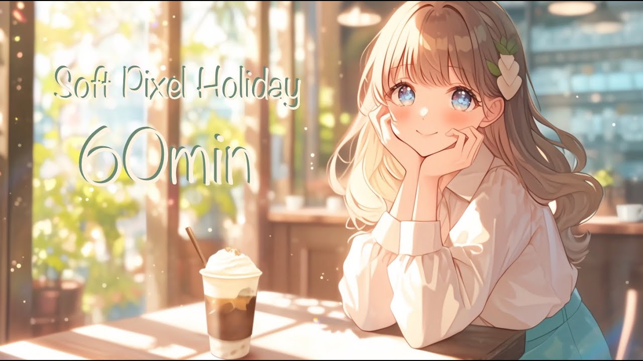 Soft Pixel Holiday – Cute Kawaii Chill Pop/Pixel Electro/Study & Work BGM｜ピコピコ/可愛い/まったり/作業用｜60min