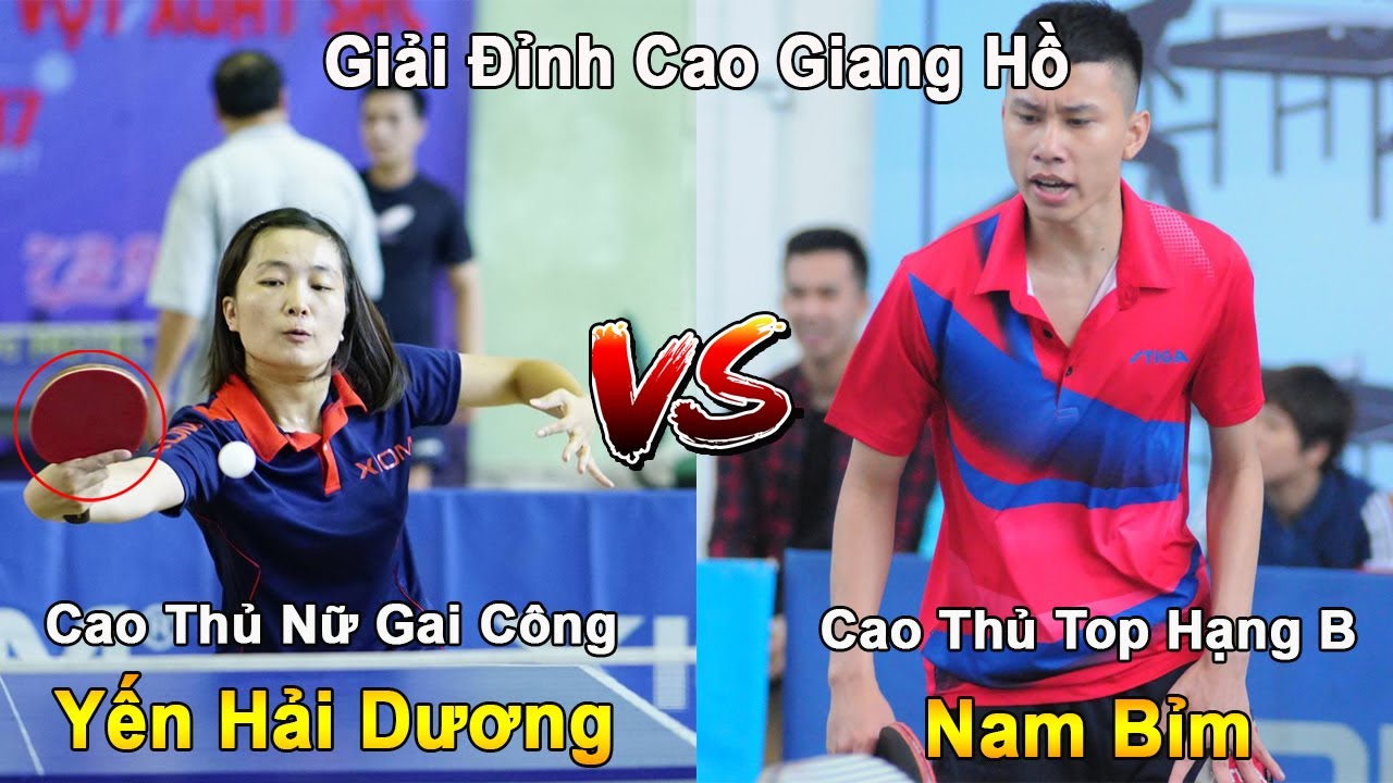 Highlights | Cao Thủ Nữ Gai Công Như Mima Ito vs Cao Thủ Bóng Bàn Giang Hồ Hạng B (Nam Bỉm)