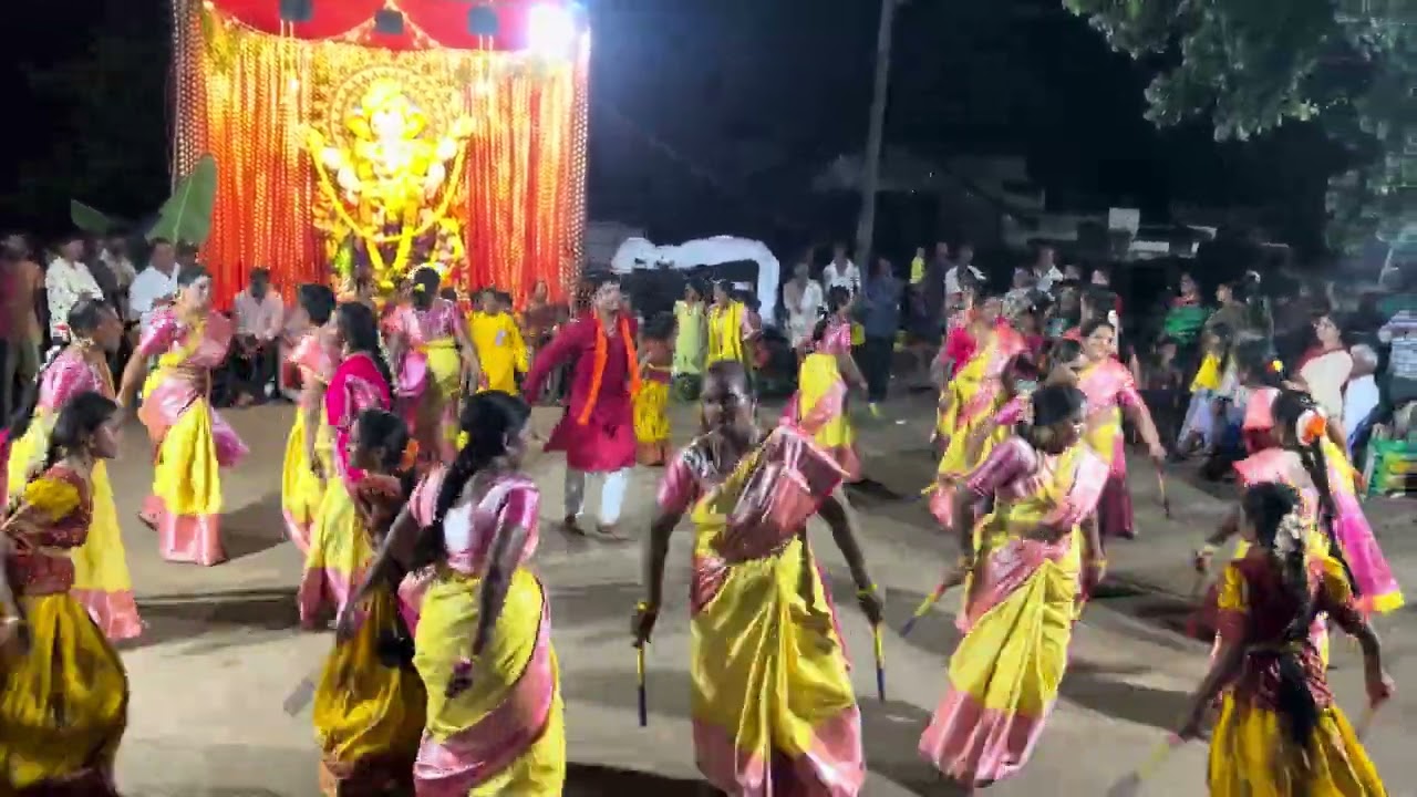Rangani kalyanam song #kolatamsaimaster 9182816493 #dance #trending  #ganapatisongs