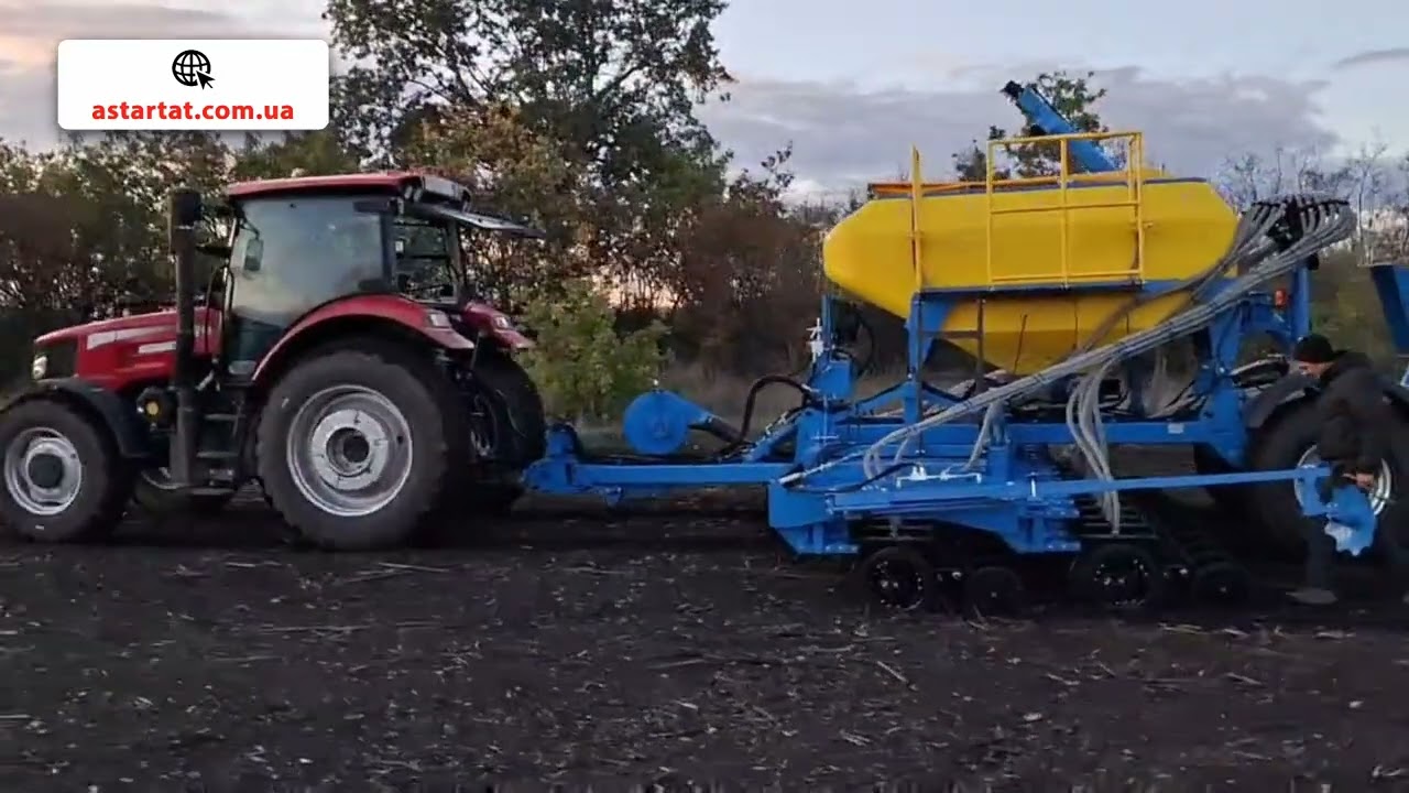 Сівалка зернова прямого висіву СІЧ 6 PRO No-Till; Mini-Till