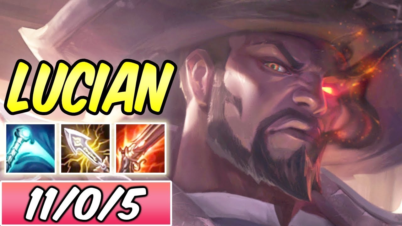 S+ FULL CRIT LUCIAN ADC | New Build & Runes | League of Legends