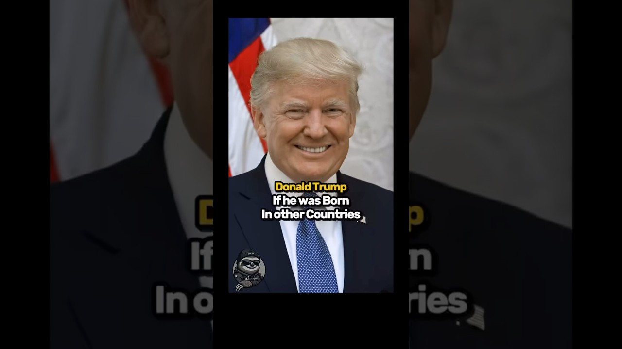 🫡🇺🇸Trump..If He Was Born in Other Countries!😱 (Part 1)