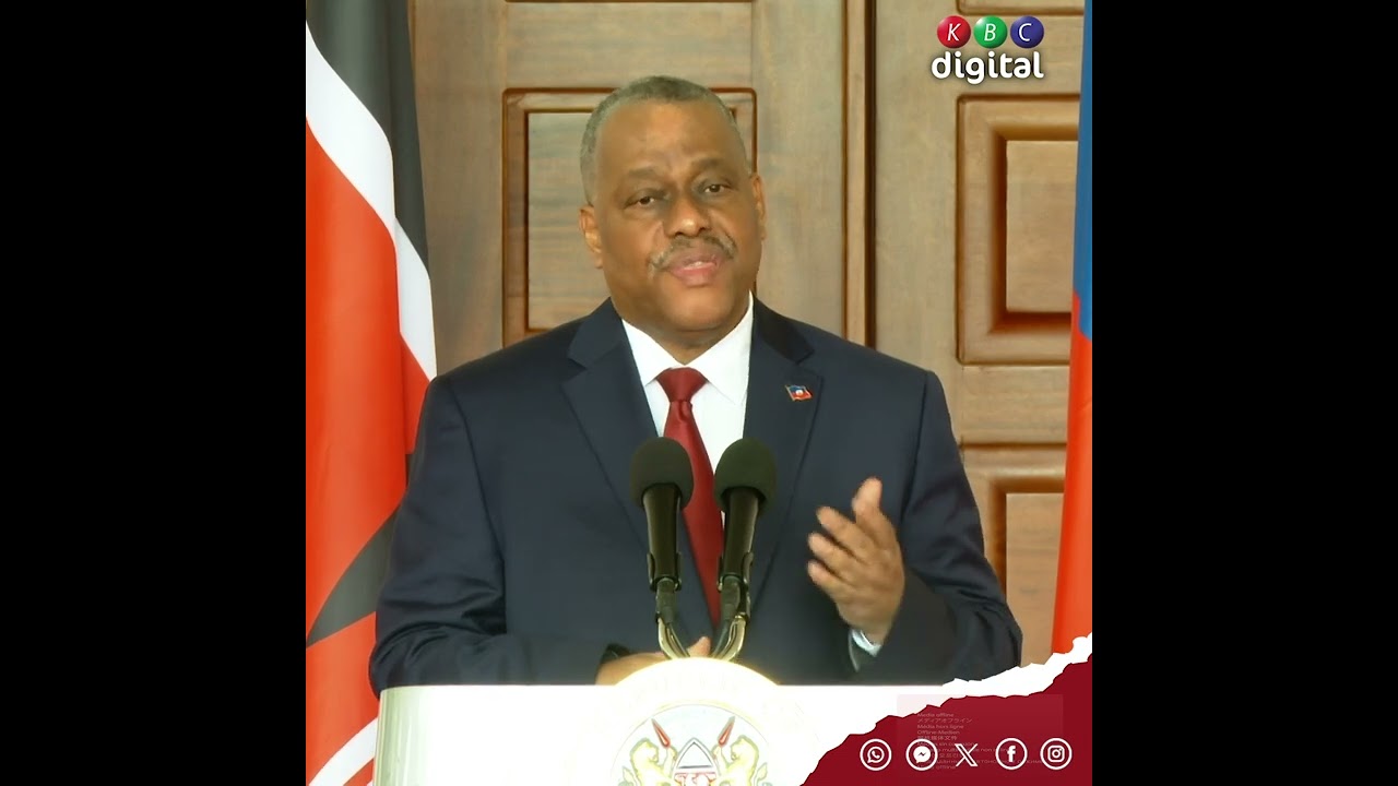 Haiti Prime Minister Dr. Garry Conille: The operation is well thought through