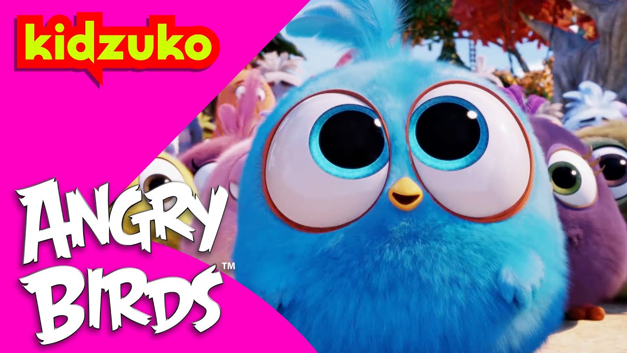 🐥🎶 The Hatchlings Sing for Red 🎶🧣| Angry Birds | Best Bits! | @Kidzuko