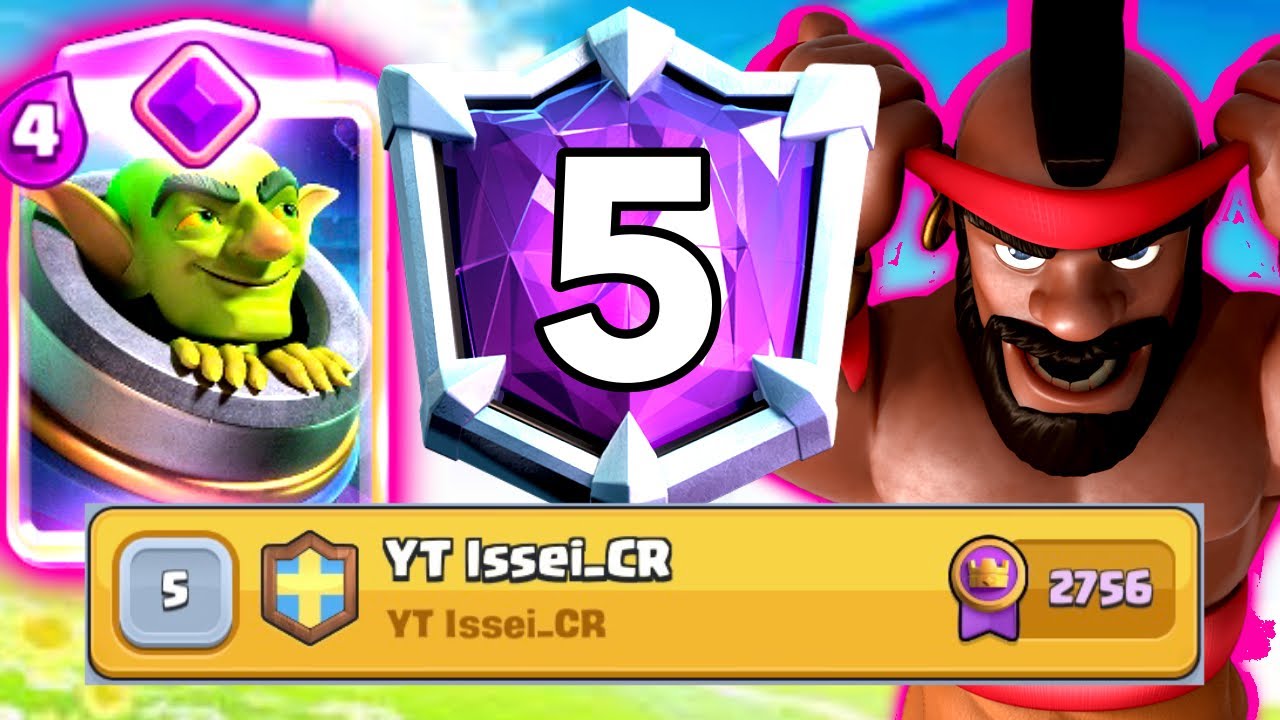Top5 with Broken Evo Mortar×Hog deck😘-Clash Royale