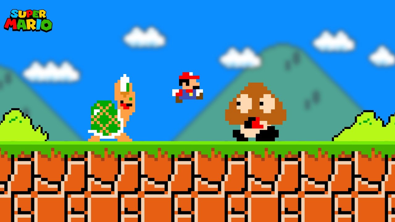 Every time Mario jumps, he gets Tiny