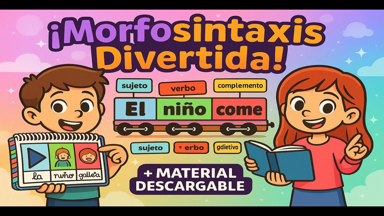 LA MORFOSINTAXIS DIVERTIDA MATERIAL DESCARGABLE GRATIS