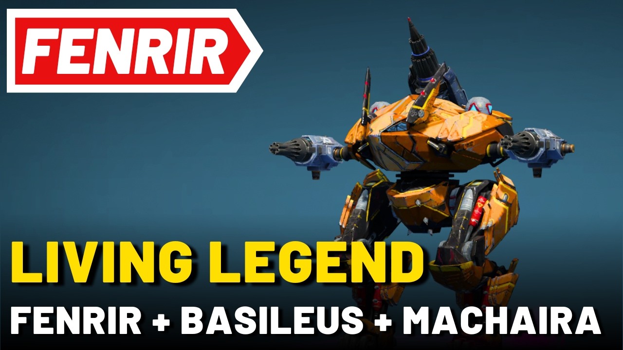 Fenrir Basileus Machaira - War Robots Gameplay (No Commentary) WR F2P