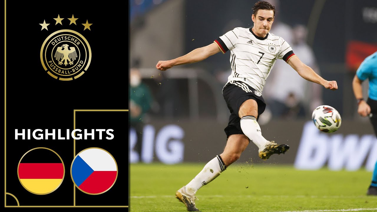 Insane Neuhaus drop kick rocket | Germany vs. Czech Republic 1-0 | Highlights | Friendly