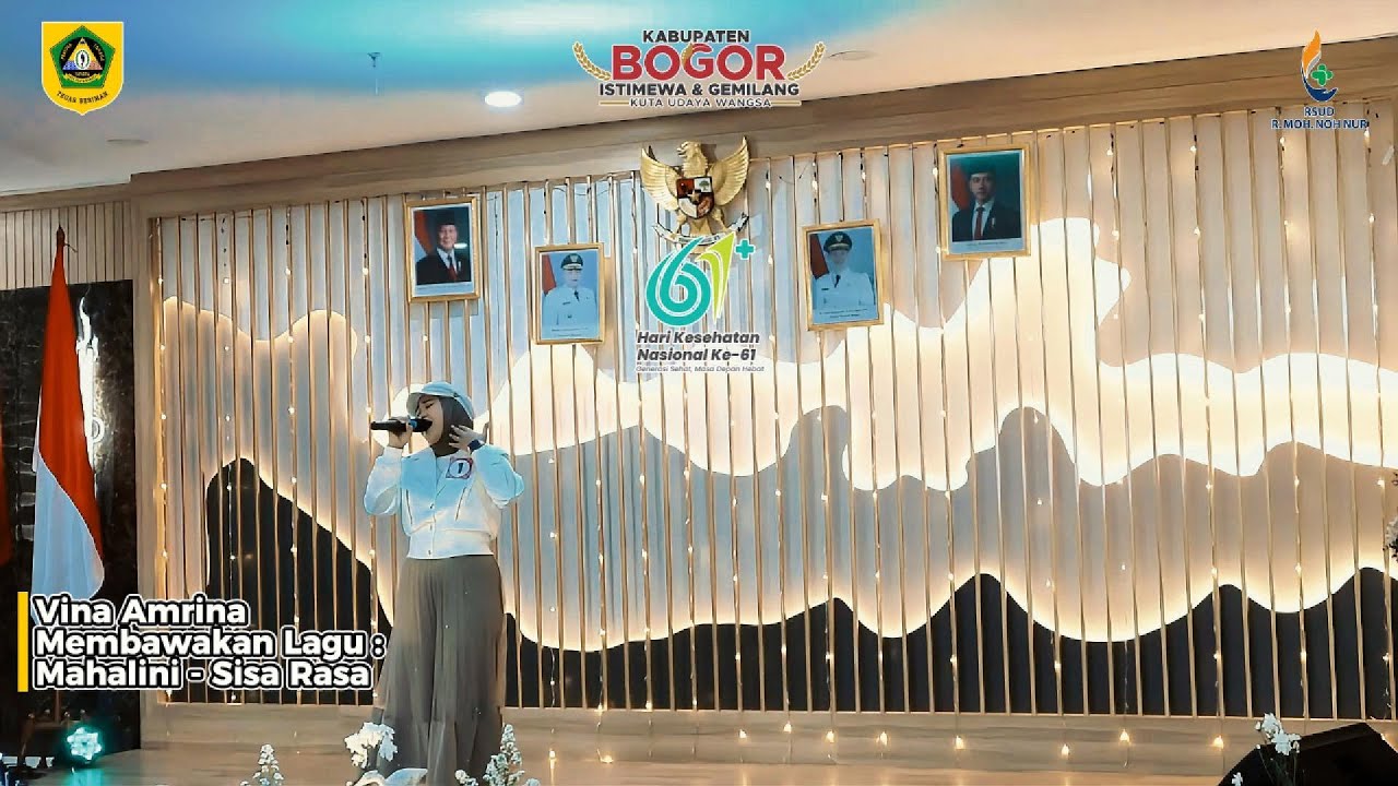 Vina Amrina &ndash; &ldquo;Sisa Rasa&rdquo; (Mahalini) | Lomba Karaoke HKN ke-61 RSUD R. MOH. NOH NUR LEUWILIANG
