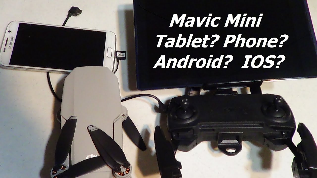 Dji Mavic Mini Tablet holder-android IOS (dji care refresh)