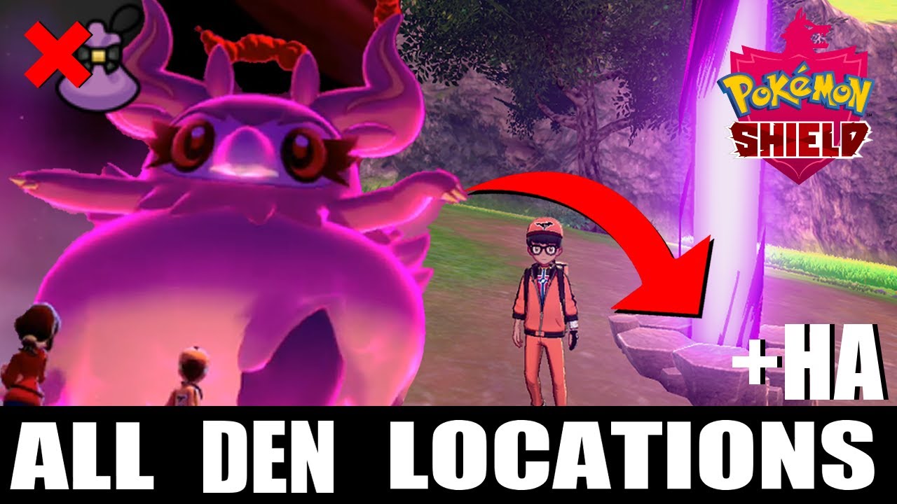 DON'T WASTE SACHET! All Den Locations for Aromatisse! +HA - Pokédex Help | Pokémon Sword & Shield