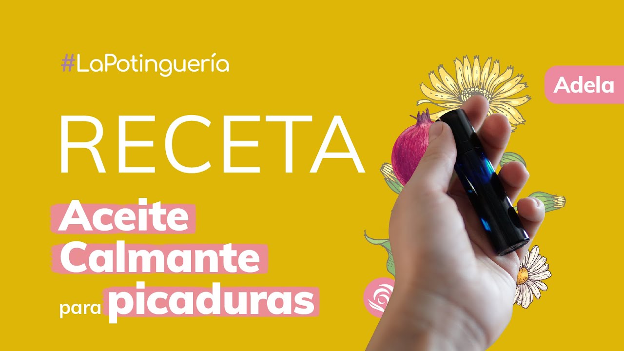 Cómo hacer Aceite Calmante para Picaduras | Cosmética Casera y Natural - Jabonarium #LaPotinguería