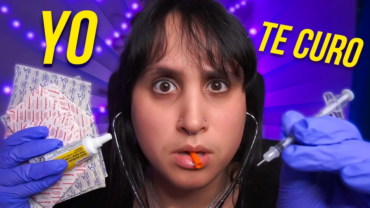 ASMR Te Curo Tus Heridas 🤕 (Roleplay Doctora 🩺)