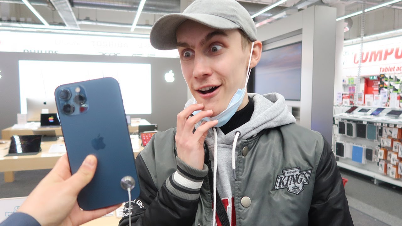 ALS ZE WINT KRIJGT ZE EEN IPHONE - vlog 4