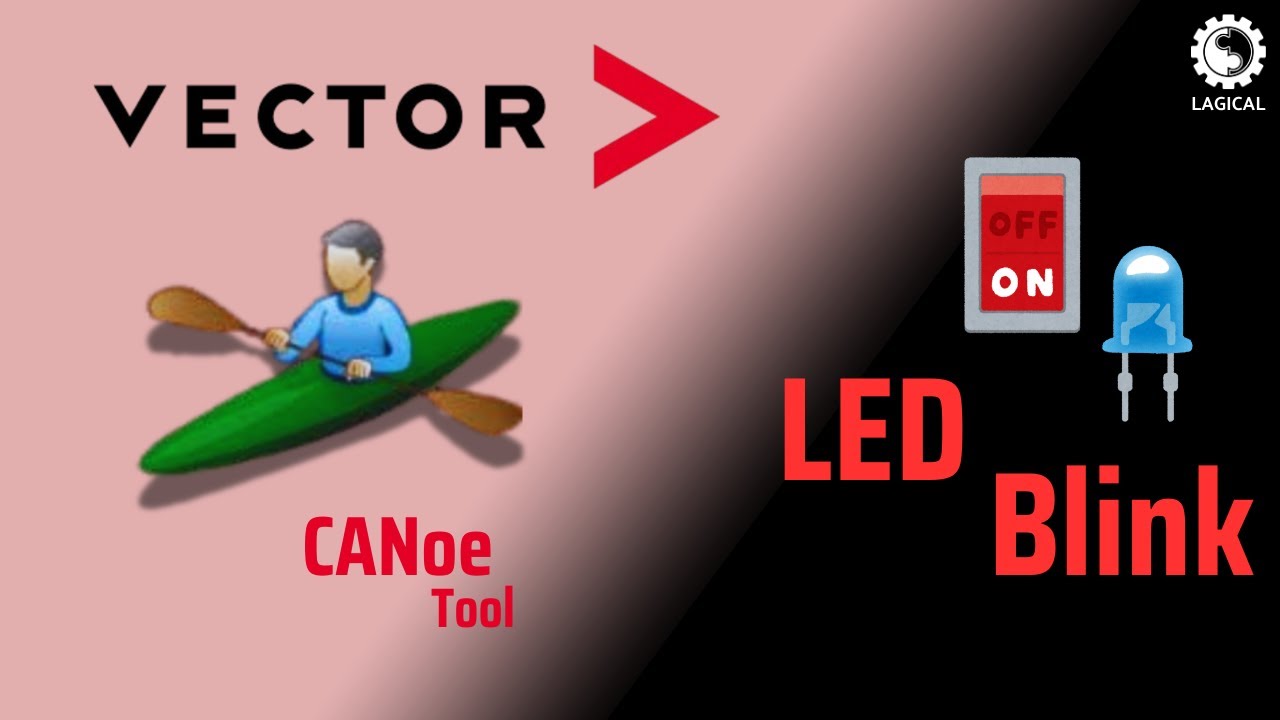 Blink the LED in Vector CANoe Tool