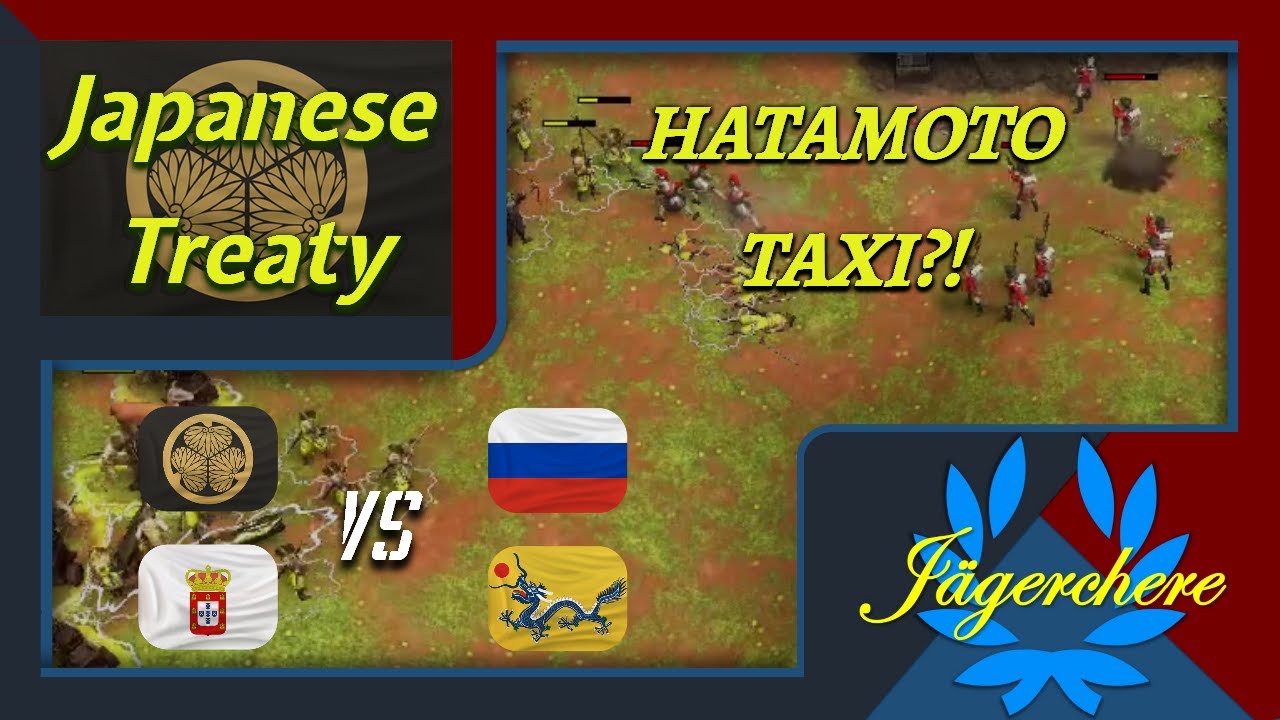 One Entry IS ALL IT TAKES | 2v2 Treaty with Japanese | AOE III: DE