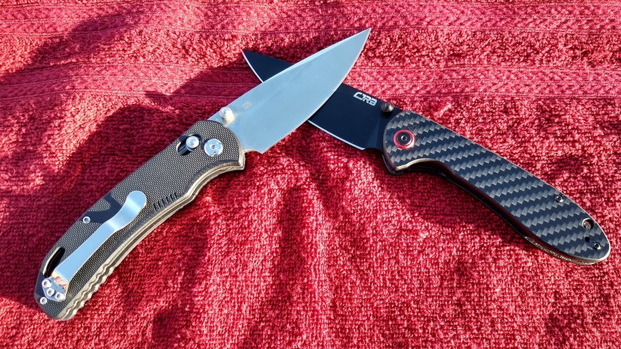 Ganzo G7531 VS CJRB Feldspar. I was supposed to get the Ganzo G7533 with carbon fiber.