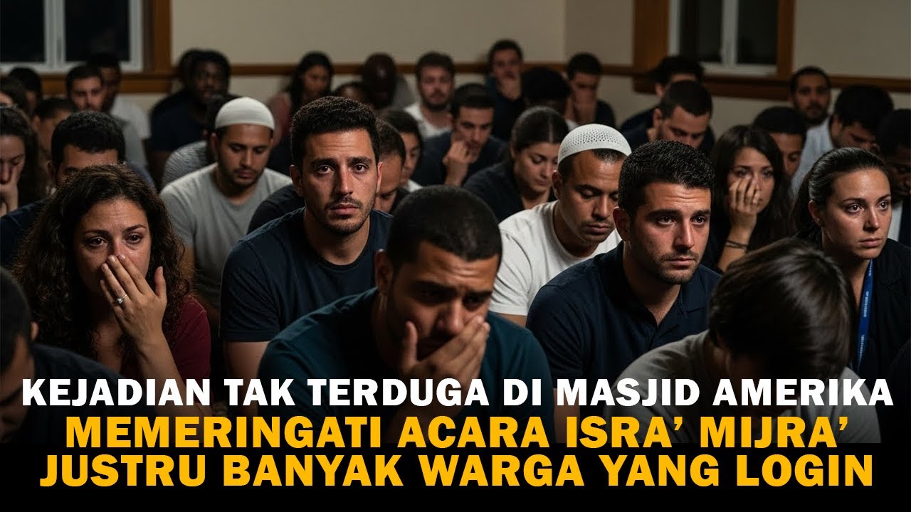 Kisah Nyata Isra' Mijra' Di Amerika! Tak Ada yang Menyangka Satu Malam Isra’ Mi’raj Ini