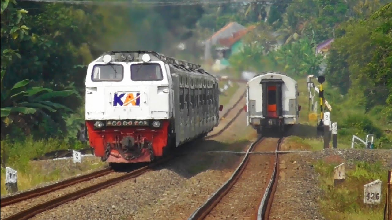 KOMPILASI 14 KERETA API BERPAPASAN DI SPOT BAGUS DAOP 5 PURWOKERTO YANG TEREKAM SAAT HUNTING