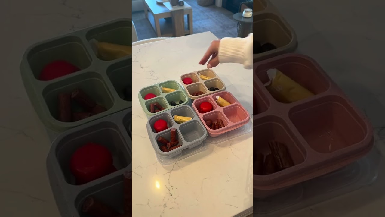 Snack pack meal prep 🍓#snacks #prep #snackle #snackbox #mealprep