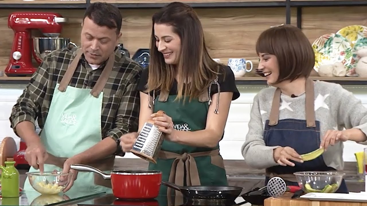 Gil e Cris cozinheiros por um dia na TV Novo Tempo
