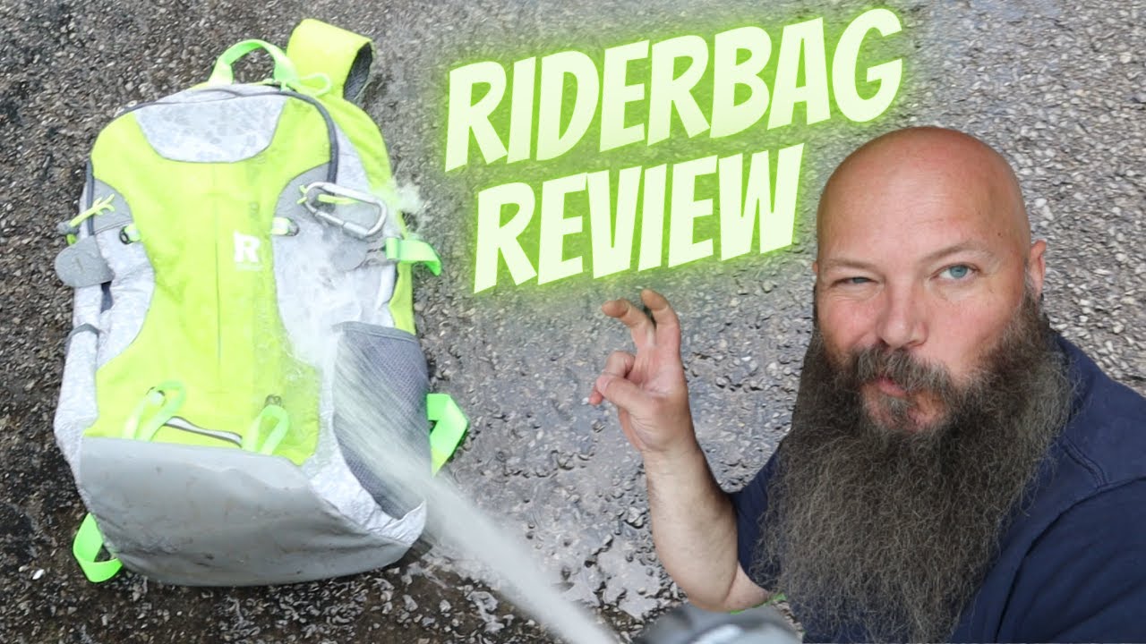Unbiased RiderBag Backpack Review | Honest | MotoBag | 2021
