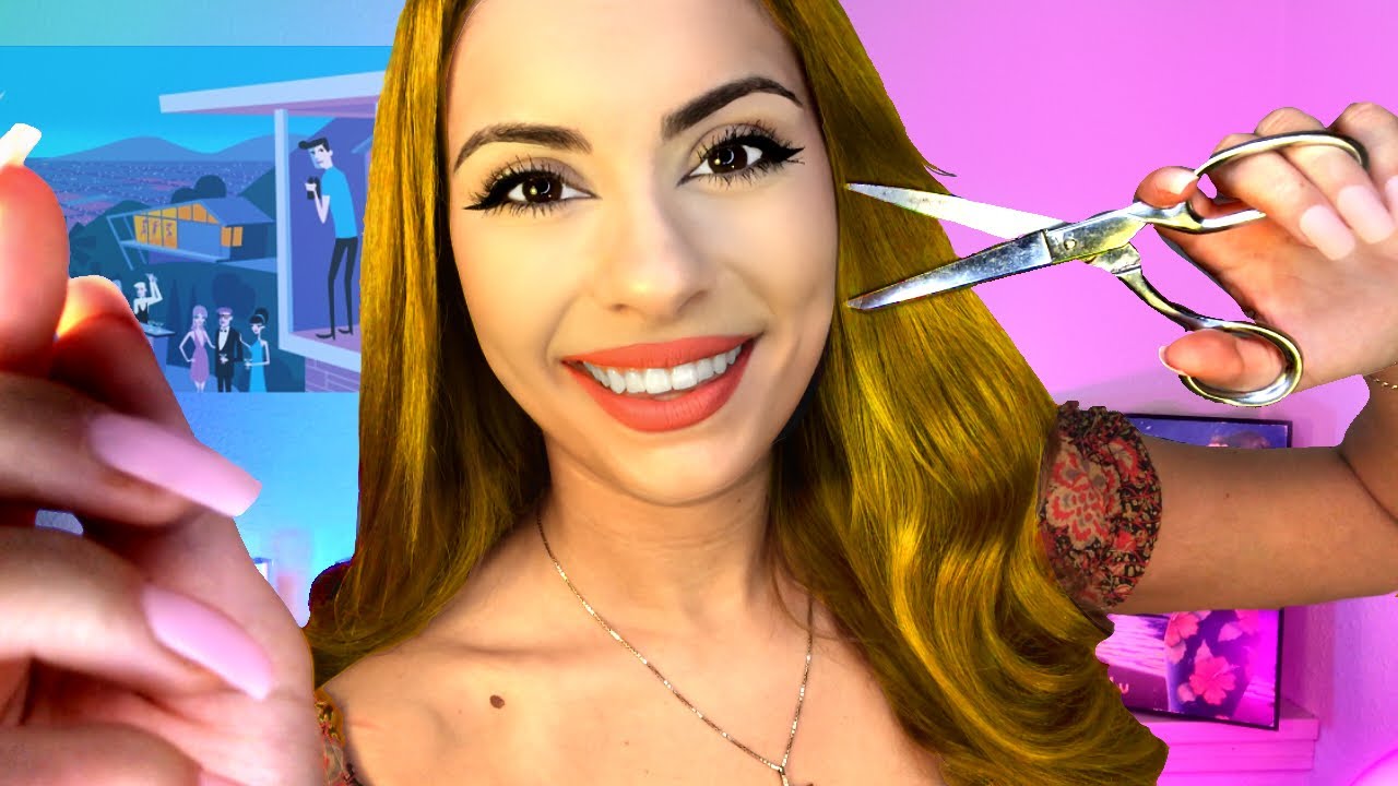 ASMR Haircut Roleplay 💈 ~Trim, Style & Scalp Massage~ Barbershop RP