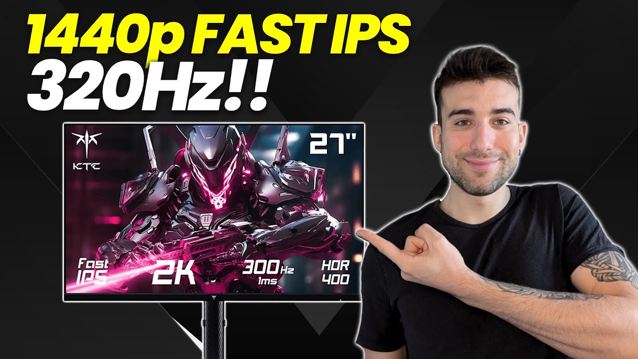 ¿Un monitor 1440p 320Hz a ESTE PRECIO? 🤯 Review KTC H27E6
