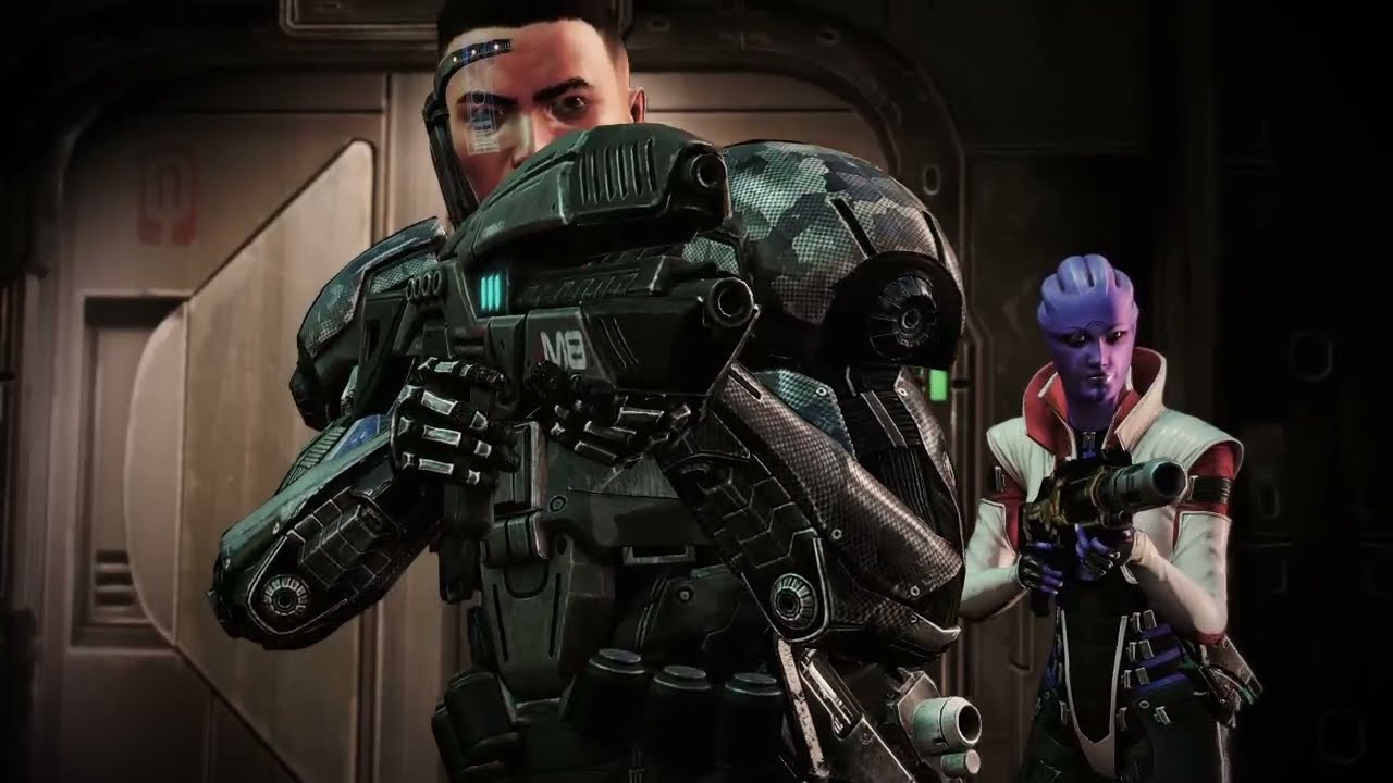 Mass Effect 3 Soldier (Insanity) Omega part 1 my audio still stinks