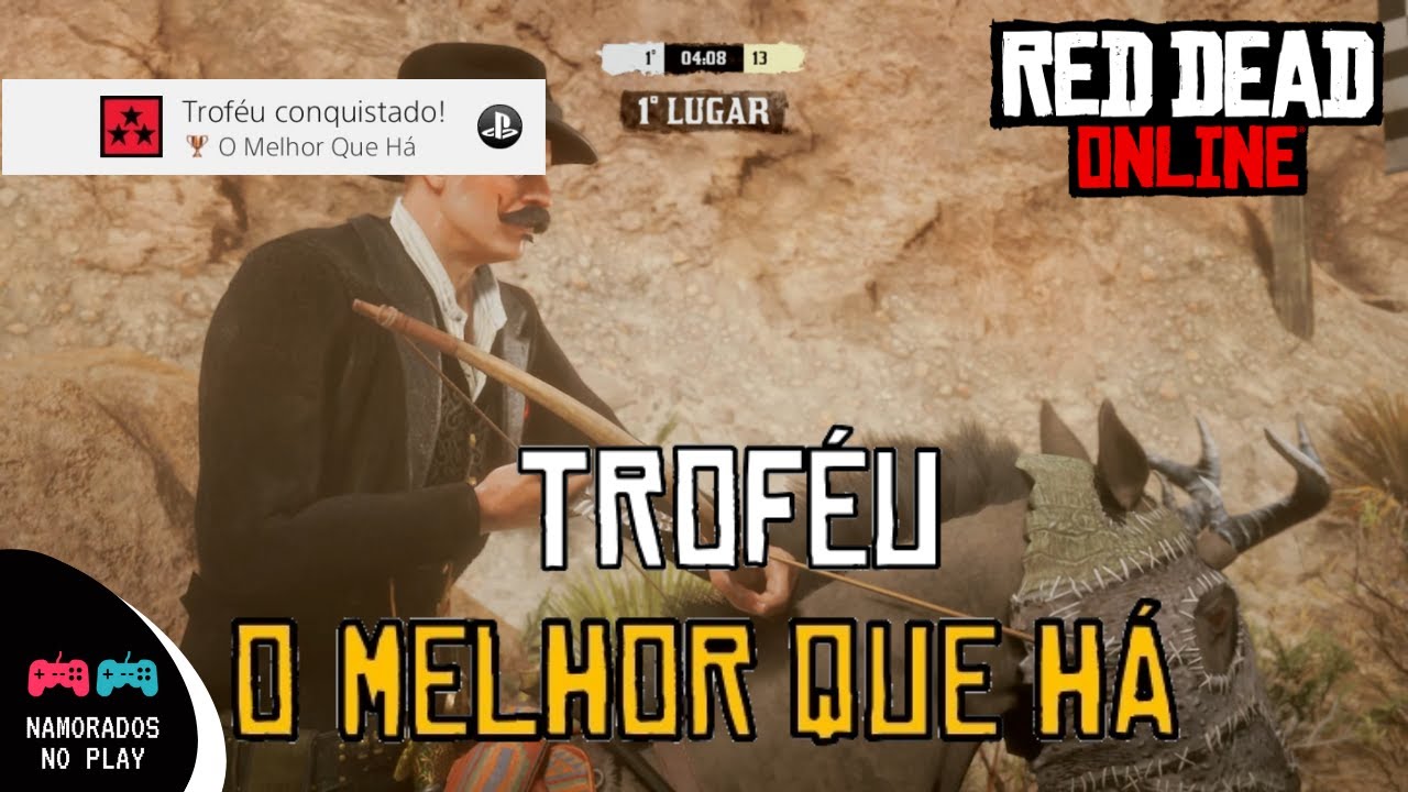 Troféu o melhor que há MUITO FÁCIL 🏆 Red Dead online #rdr2