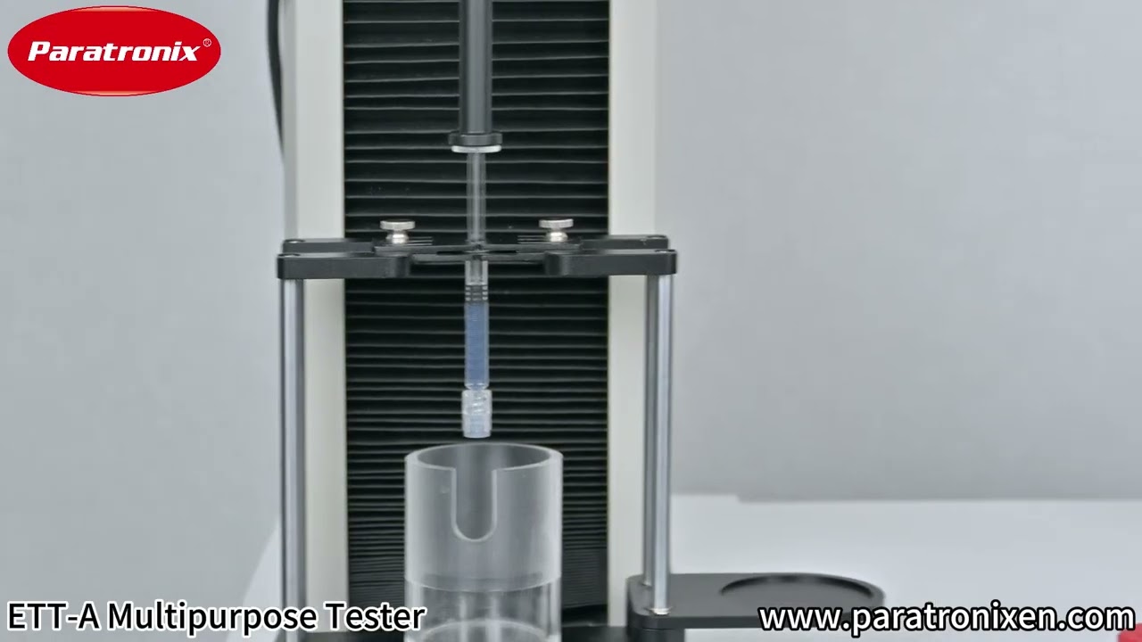 ETT-A Multipurpose Tester-Pre filled sealing force value positioning displacement