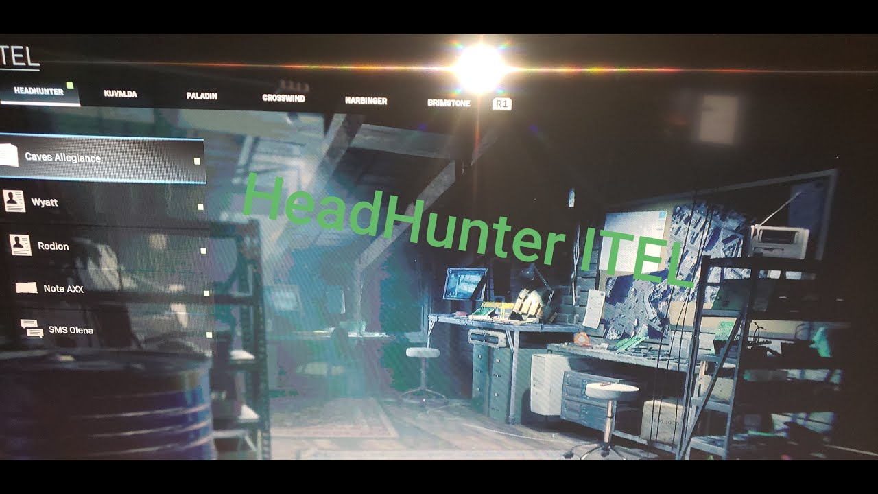 Modern Warfare - Special Operations HeadHunter  ALL INTEL Locations
